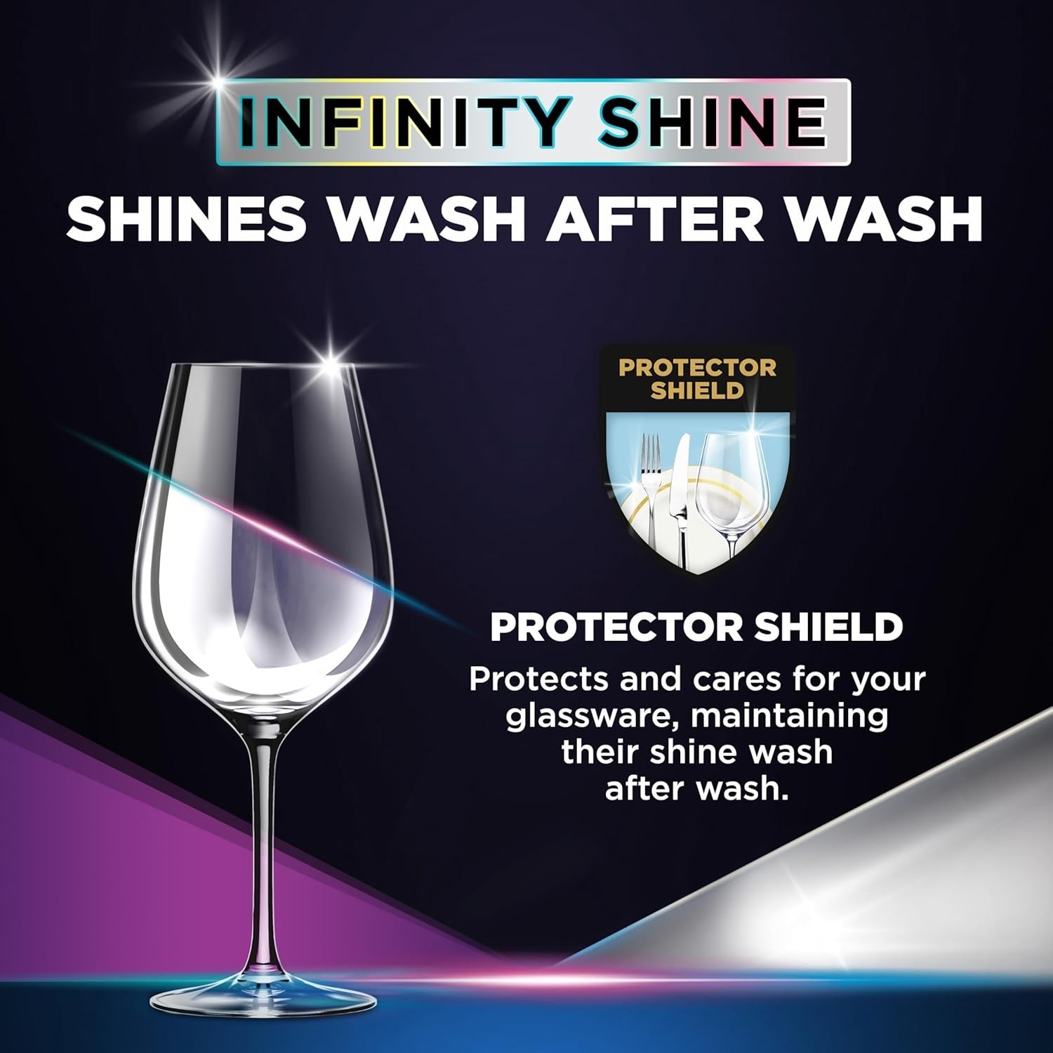 Quantum Infinity Shine Dishwasher Pods, No Pre-Rinse Dishwasher Detergent Soa…