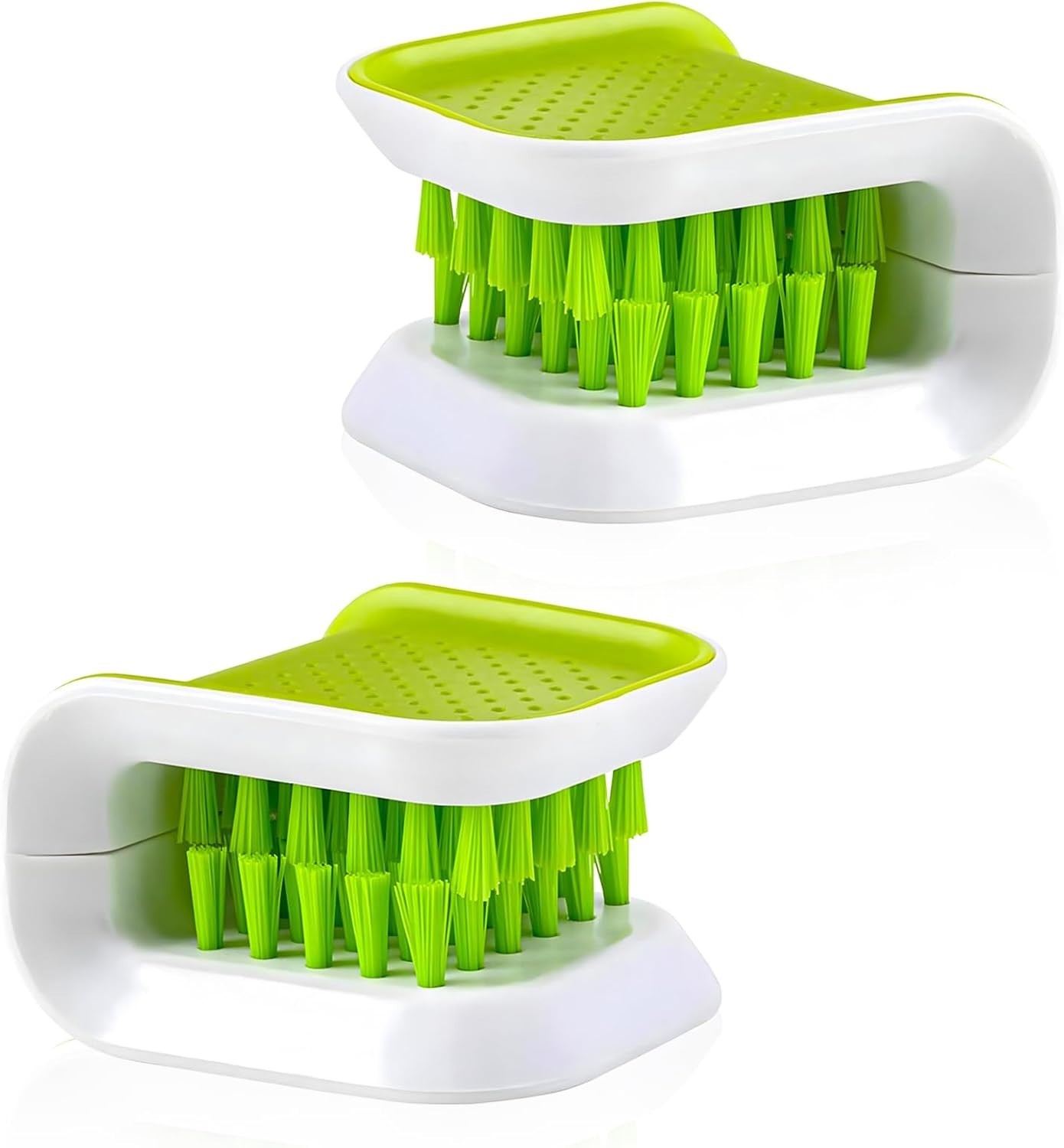 2PCS Car Seat Belt Cleaning Brush U-Shaped Double-Sided Safety Belt Cleaner Tool