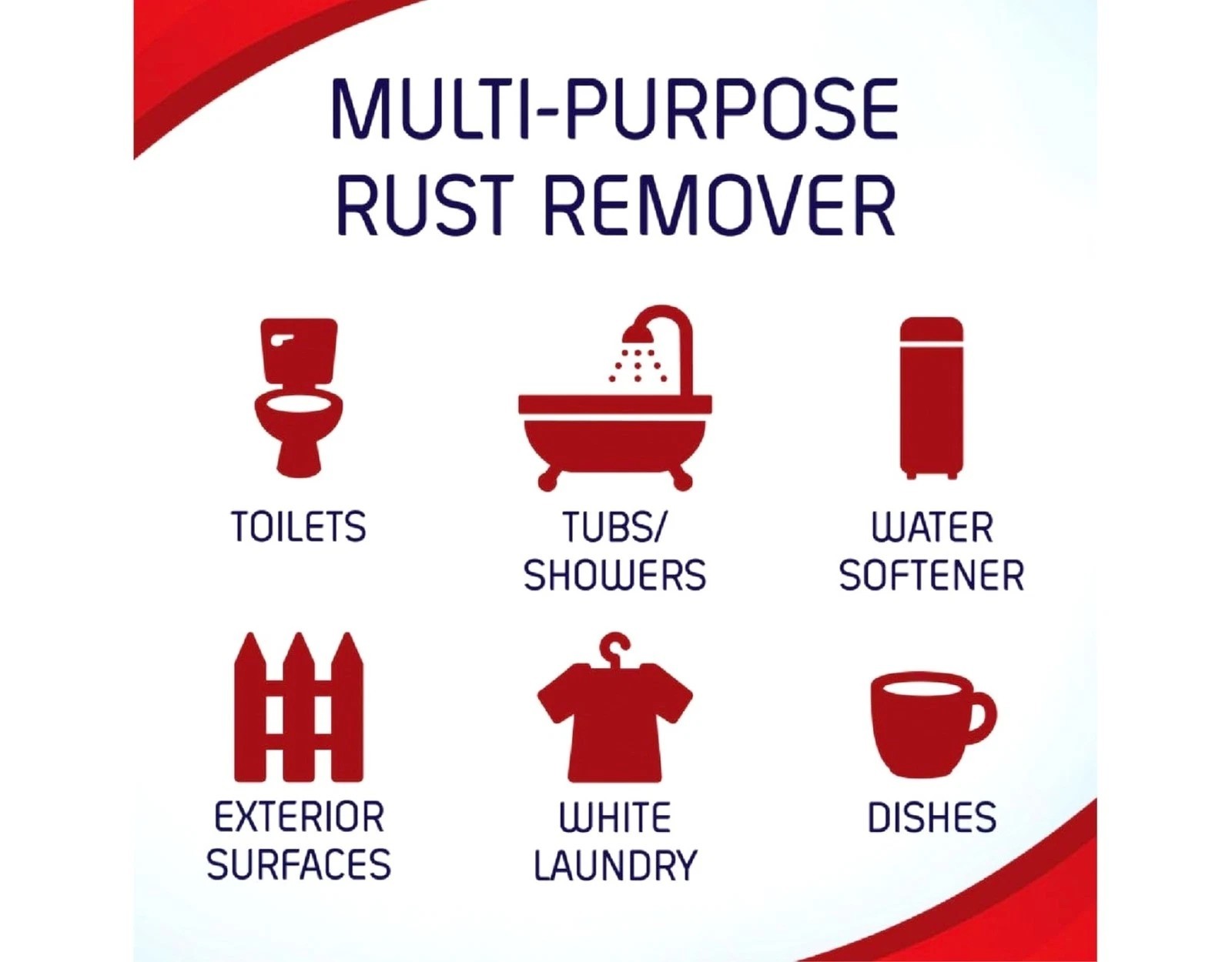 IRON OUT Rust Stain Remover Powder, 1 lb 12 oz Bottle