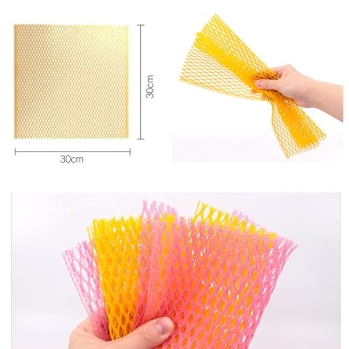 Quick-Dry Dish Washing Net Scrubber – Innovative Mesh Cloth, No Smell, 11.5×11.5