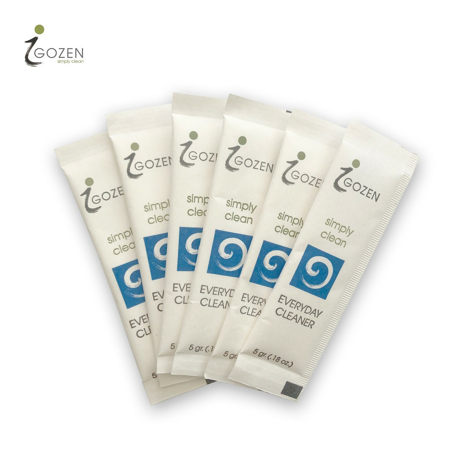iGozen Everyday Cleaner, (6) Pack Powder, Makes Six 16 Ounce Bottle(SEE VIDEO)