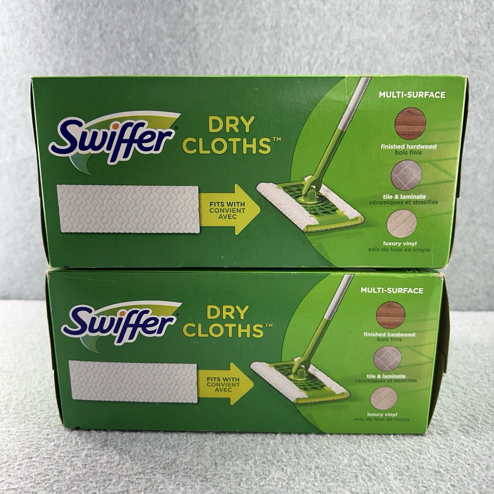 Swiffer Sweeper Multi Surface Mop DRY SWEEPING CLOTHS Pad Refill Unscented 104CT
