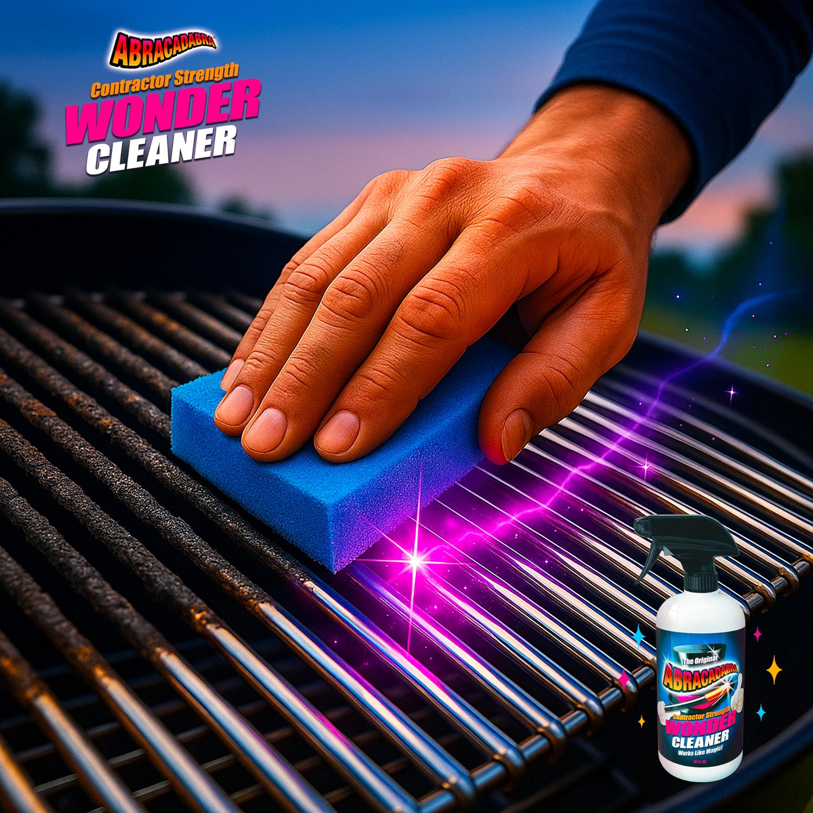 ® Wonder Cleaner Spray 16 oz – As Seen on TV Contractor Strength Adhesive, Ta…