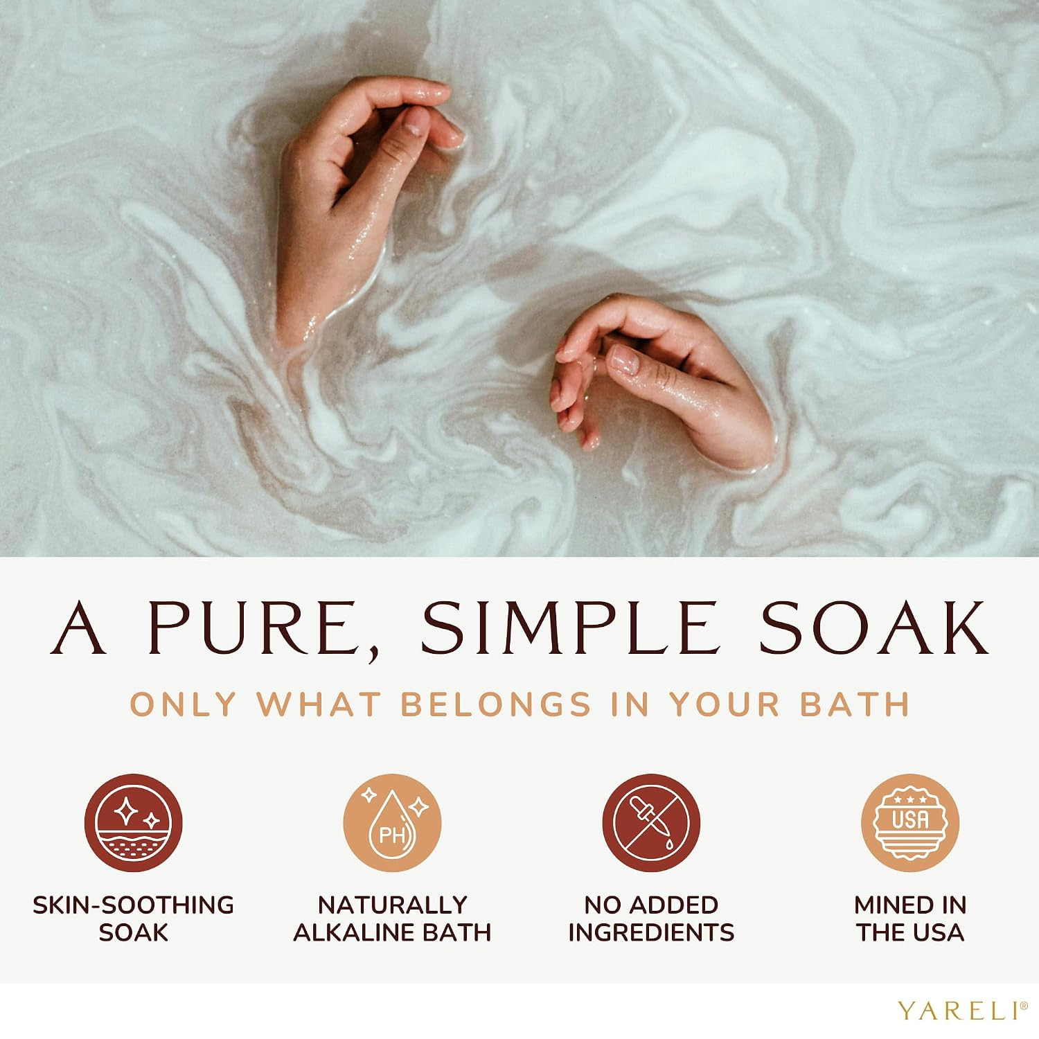 Baking Soda Bath, 10Lb Naturally Mined USP Grade, for Muscle Recovery, Relief of