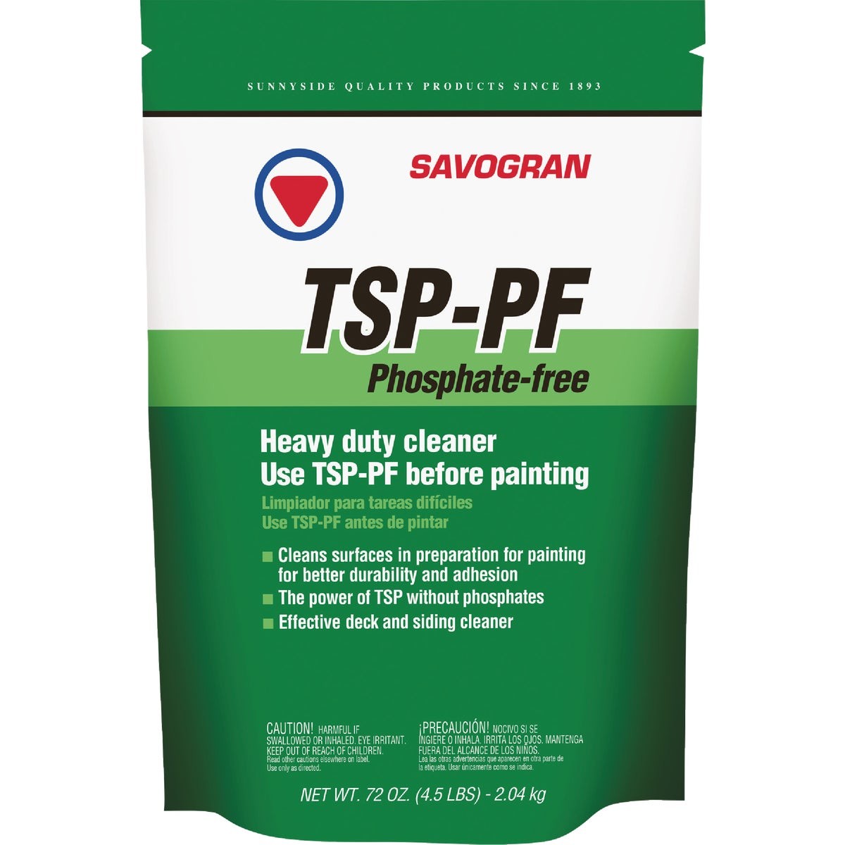 Savogran 4.5 Lb. TSP-PF Pre-Paint Surface Prep Cleaner 90612 Savogran 90612