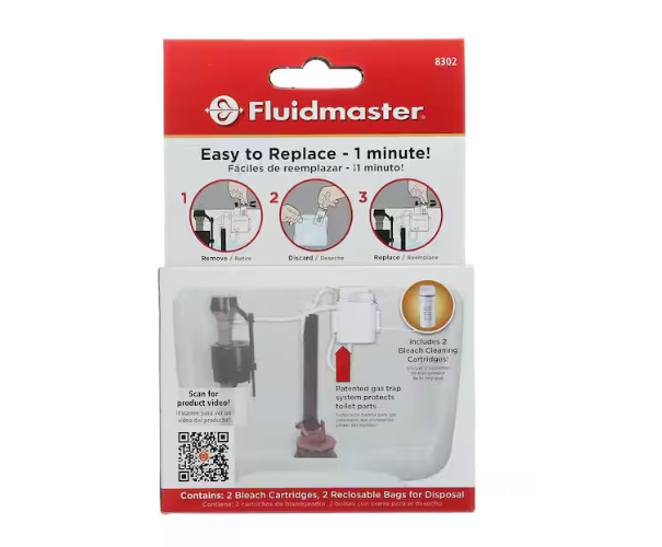 Flush ‘n Sparkle Automatic Toilet Cleaning System Bleach Refills (2-Pack)