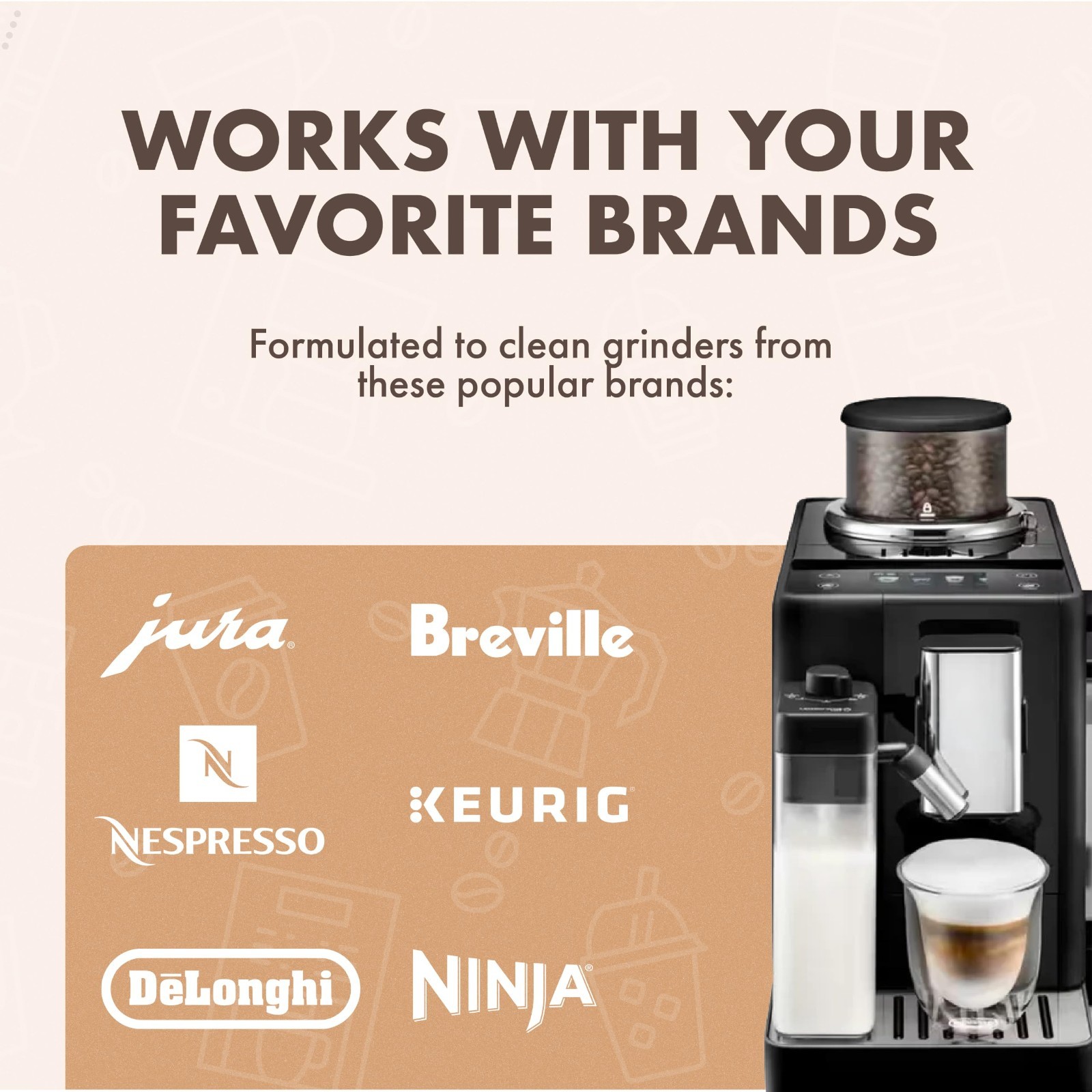Grinder Cleaning Tablets for Coffee & Spice, 11.6 oz – Super Effective & Safe