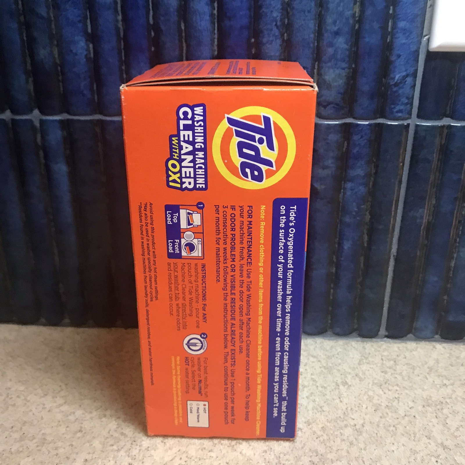 Washing Machine Cleaner by Tide,Washer Cleaning Tablets for Front and Top Loader