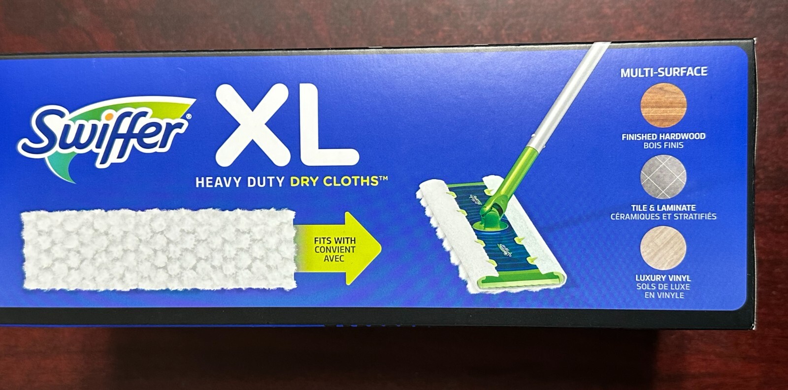 Swiffer XL HEAVY DUTY Dry Sweeping Cloths Pad Refills ~ All Types of Floor ~10ct