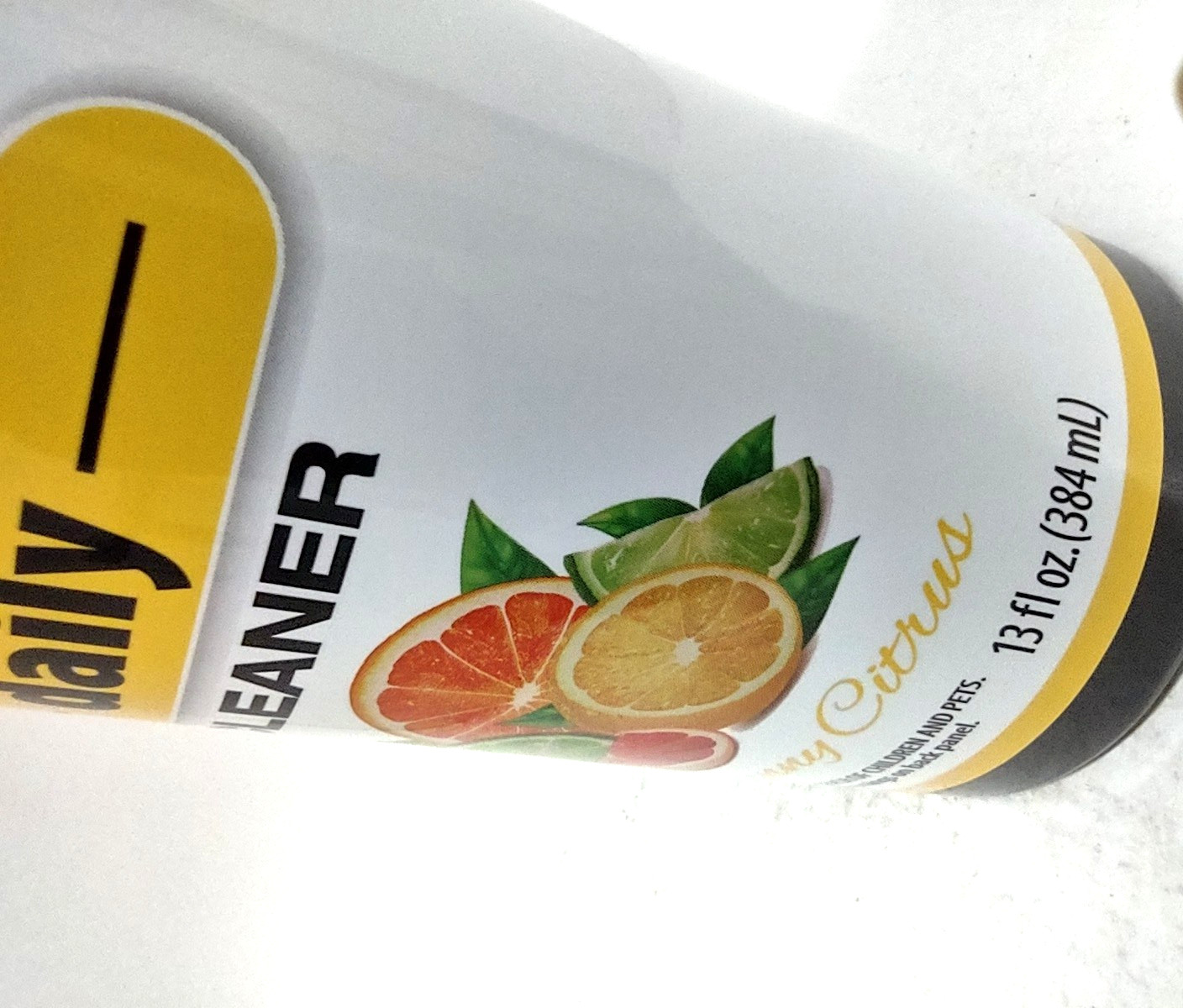 ( 3 ) Wizard Naturals In W/Essentials Oils Daily Cleaner Sunny Citrus 13 oz Ea