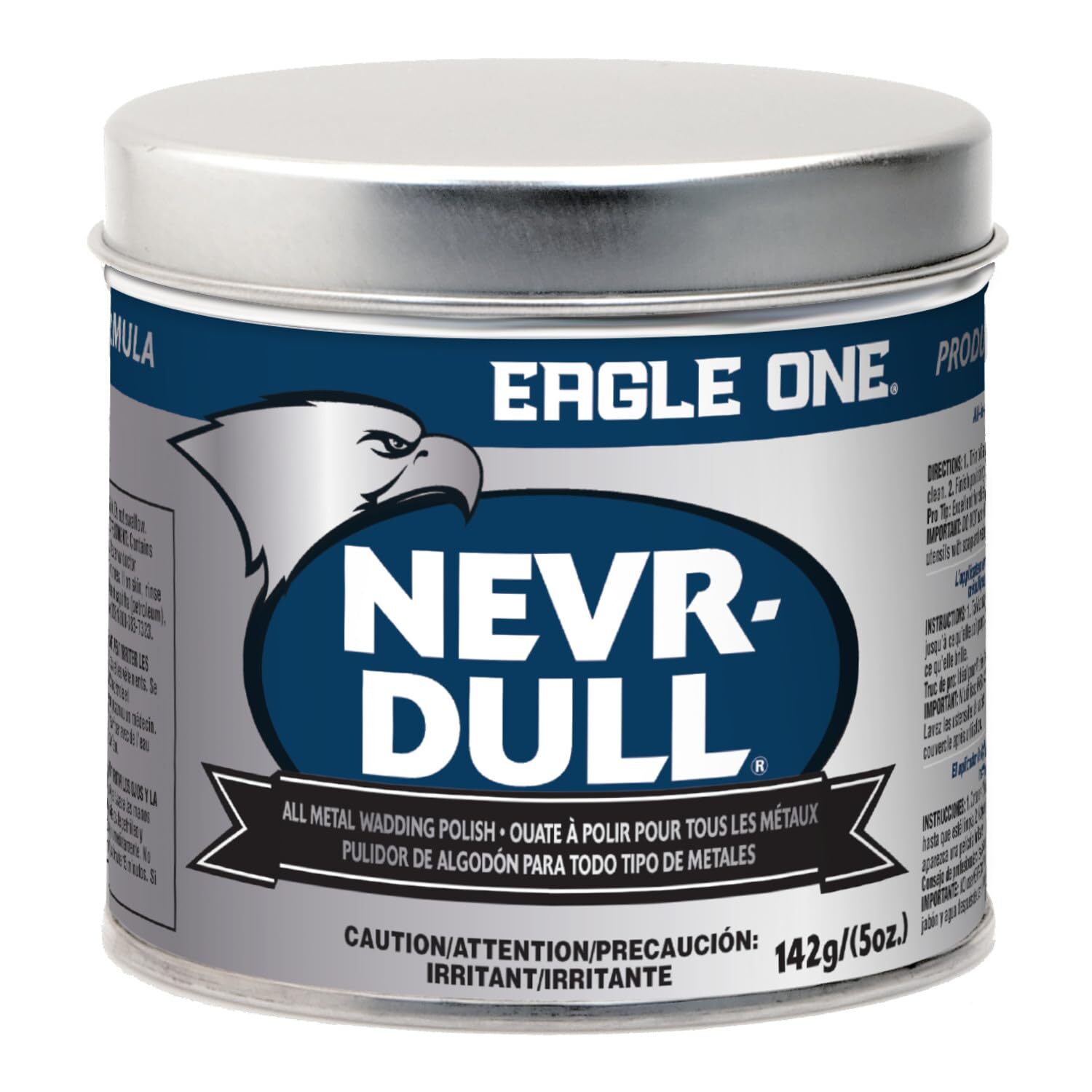 Car Polish Nevrdull Wadding Metal Polish 5 Oz
