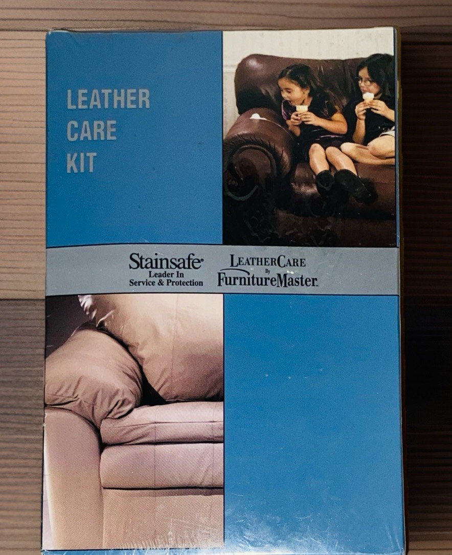 Leather Cleaner Stainsafe Leather Care Kit By Leather Master NEW SEALED Box