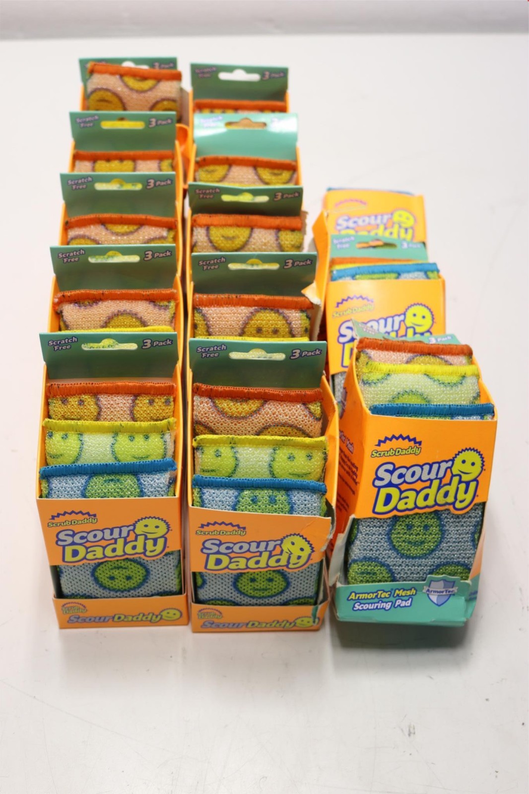 39x (13x 3pk) Lot Scour Daddy Scrub Daddy Scouring Sponge Pads