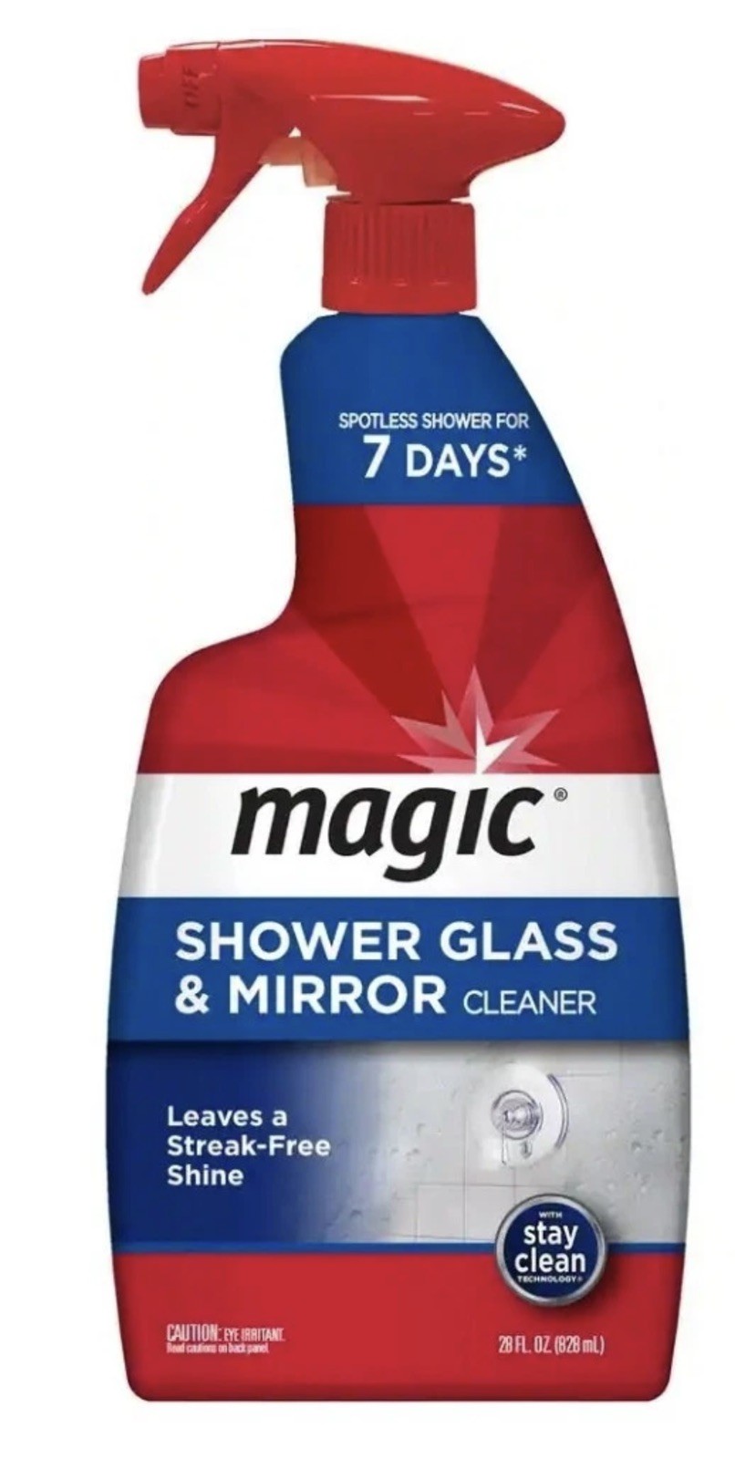 Magic SHOWER GLASS MIRROR Mold Stains CLEANER Fog Free & Spotless 28 oz. Pack