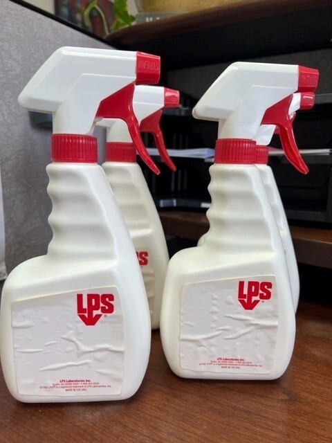 LPS Laboratories Inc., Trigger Spray Bottle, 20 oz, 11″H (P/N: 09120) 4 Ea