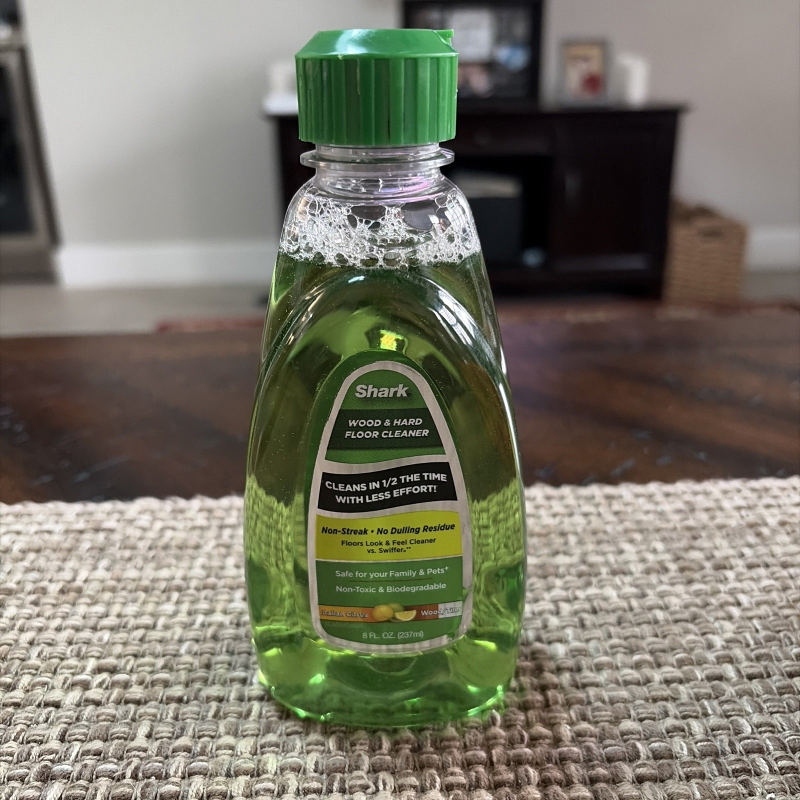 Shark Wood Tile Hard Floor Cleaner Italian Citrus Non-Streak 8 oz