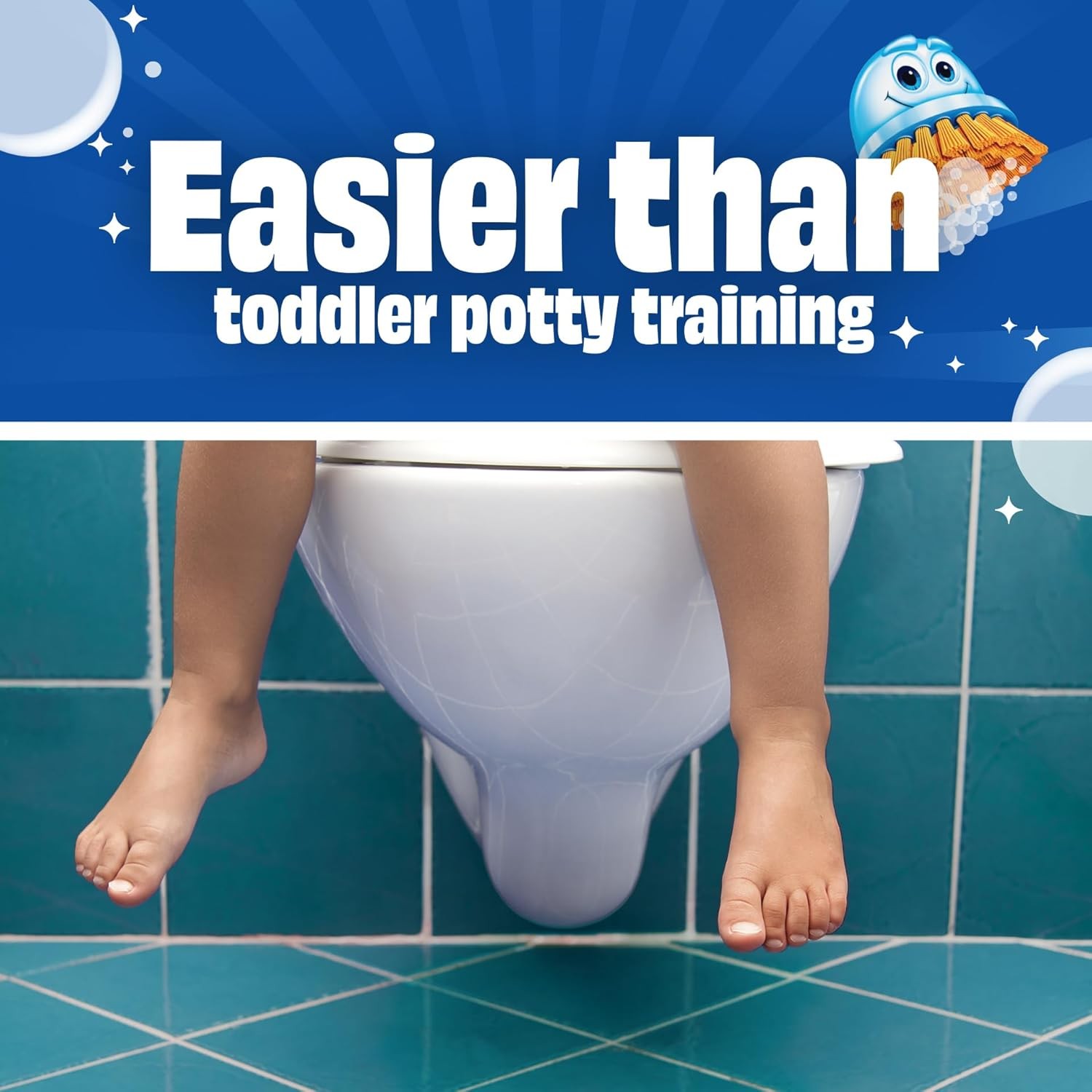 Scrubbing Bubbles Toilet Cleaner Powder Pouches 2 Pack Easy Clean Foaming