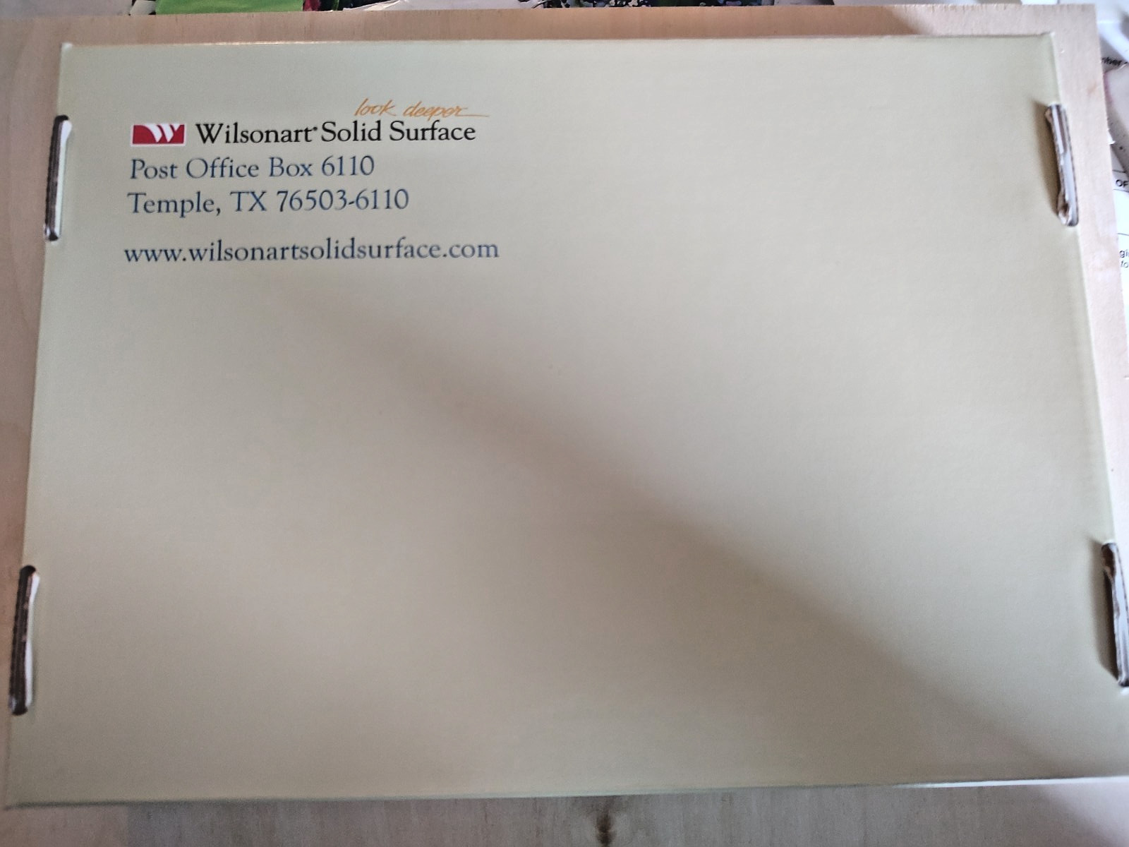 Wilsonart Solid Surface NOS Care & Maintenance Kit for Counters and Shower Walls