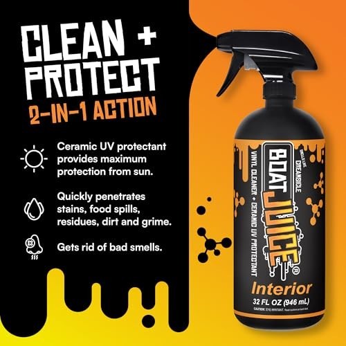 Necessity Boat Cleaner Kit Exterior Interior Spray Towels