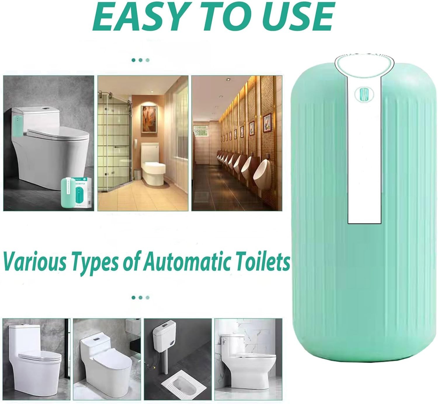 2Pcs Krazy Klean Toilet Cleaner, Krazy Cleaner Pro Toilets Cleaners, Easy to Use