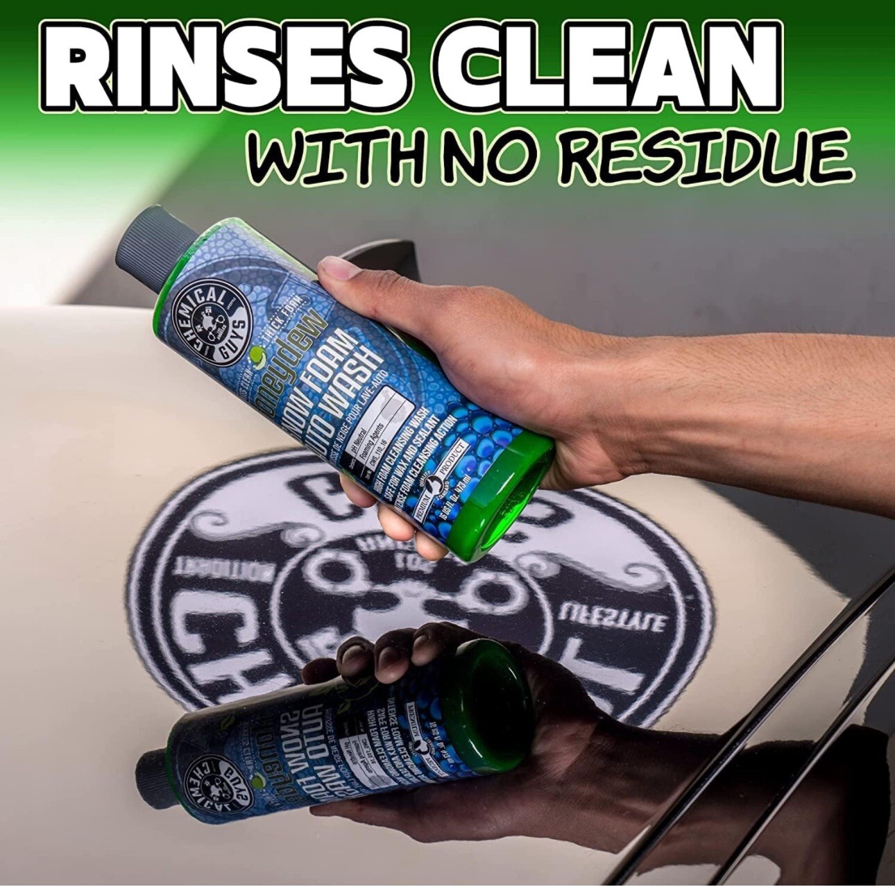Car Wash Snow Foam Shampoo Pressure Washer Jet Gun Soap Cleanser Cannon 16 Oz