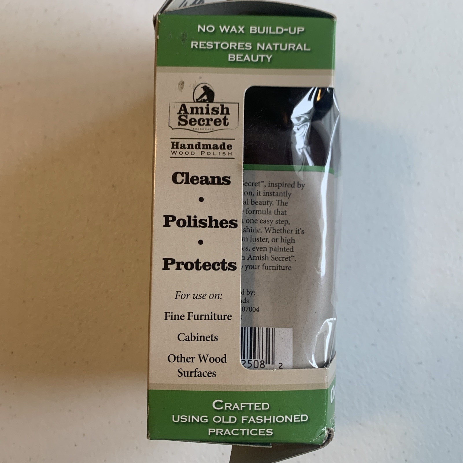 Amish Secret Handmade Wood Polish With Spray Bottle 12oz USA