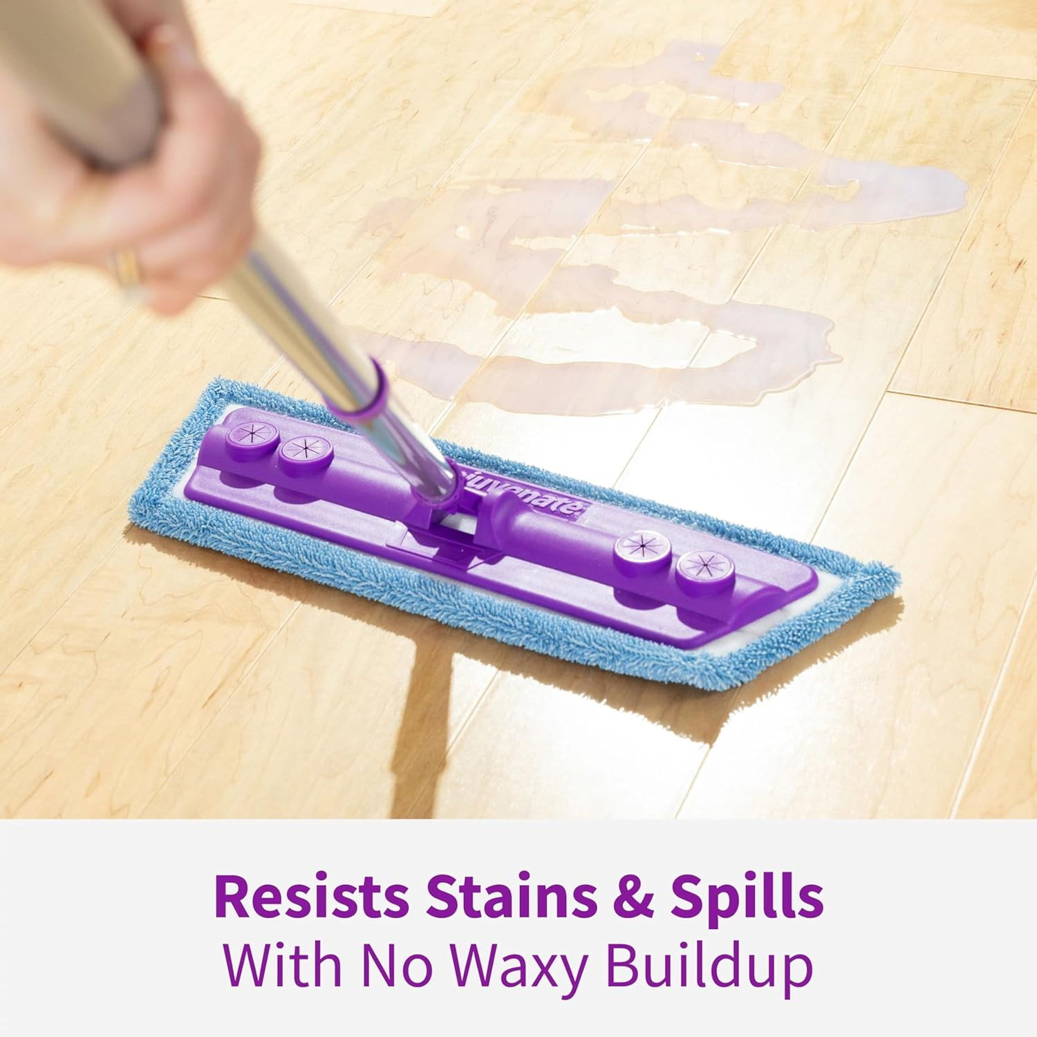 Professional Wood Floor Restorer Fills Scratches, Shines and Protects Wood Floor