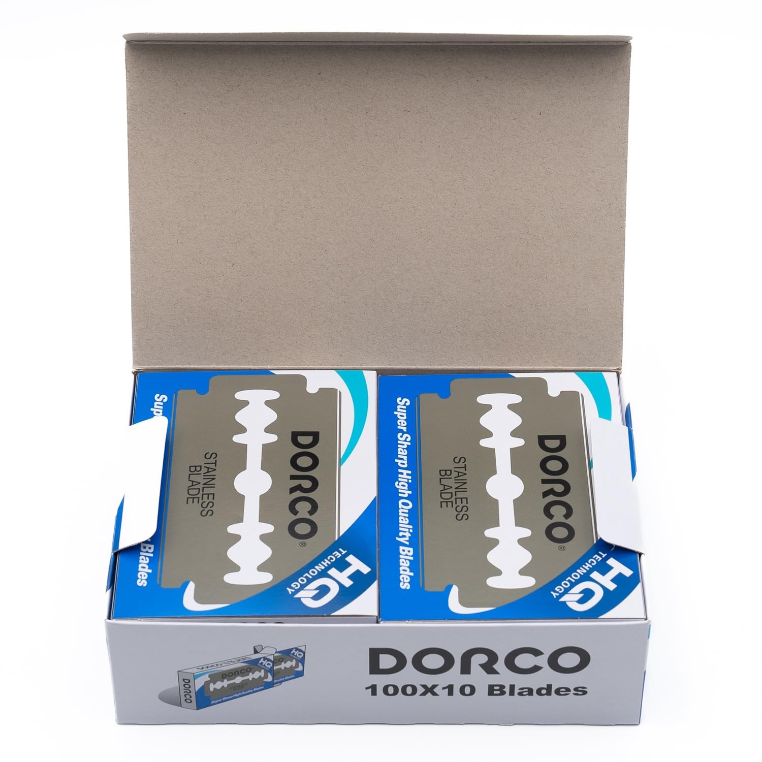 Dorco ST300 Platinum Double Edge Razor Blades | 1000 Blades | Premium Quality