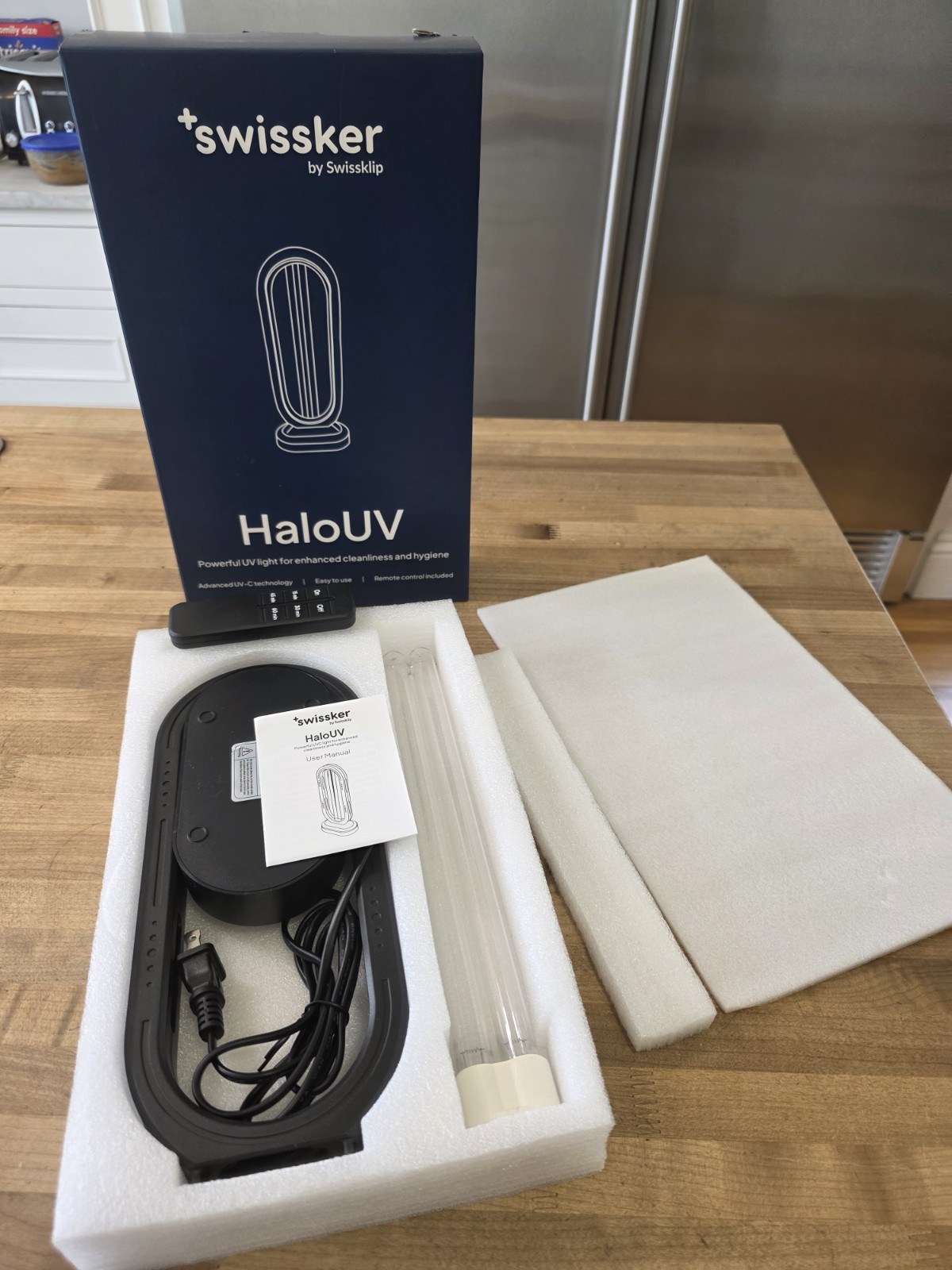 HaloUV Swissker by Swissklip, HaloClean UV Original, Home Disinfection Device