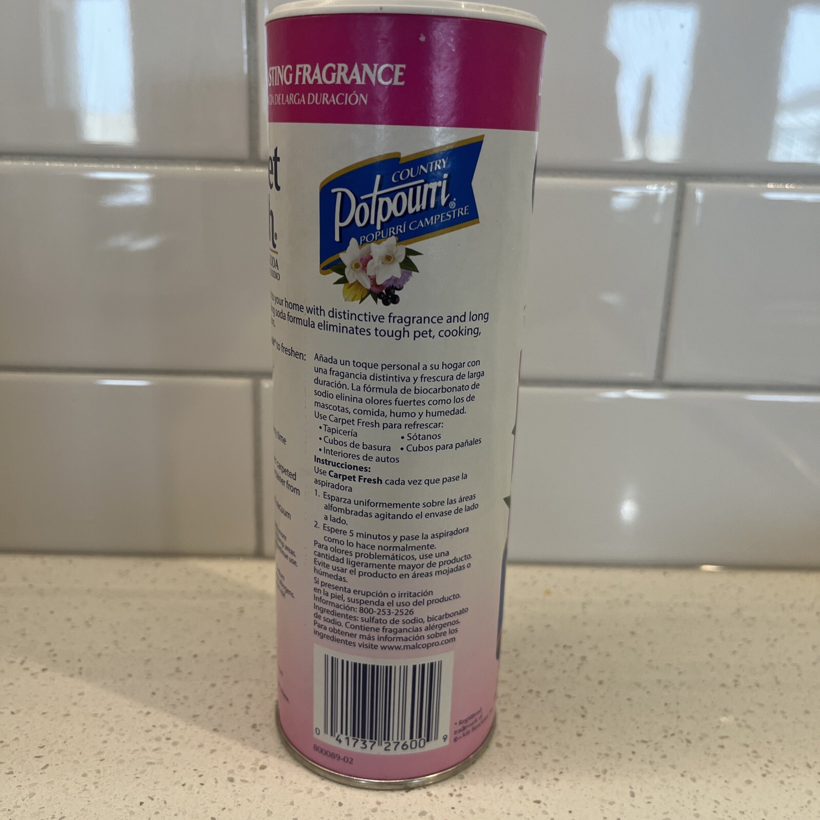Carpet Fresh Country Potpourri Rug & Room Deodorizer W/Baking Soda 14 oz