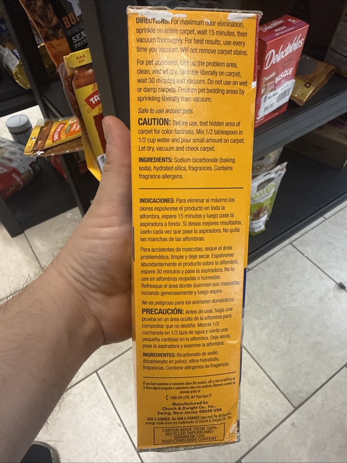 Arm & Hammer 11534 Carpet and Room Odor Eliminator – 30oz