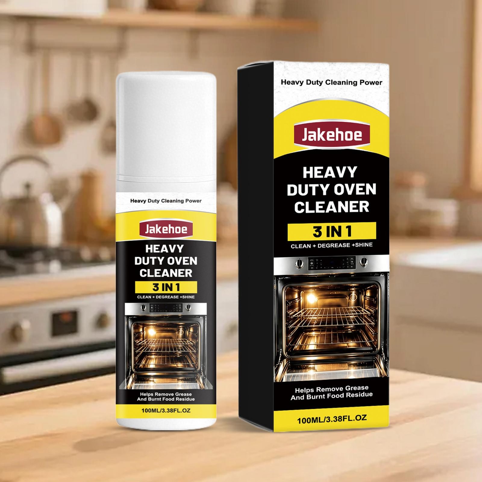 Clean + Degrease + Protect Stove and Oven 100ml