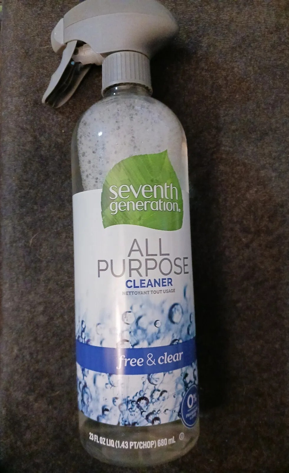 Seventh Generation Cleaner All-Purpose Fragrance-Free 23 oz. Clear (i10)