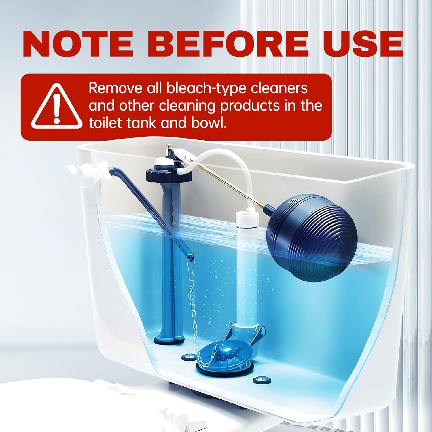 Toilet Tank Cleaner Tablets, Automatic Descaler, Mold Rust Remover | 6 Pack, …