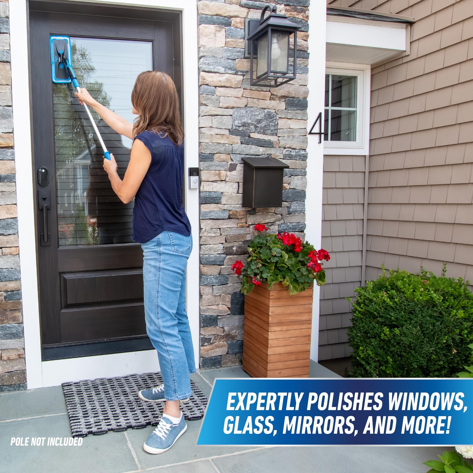 Proclean Indoor Window Cleaner Tool For Window Glass And Mirror Cleaning Streakf