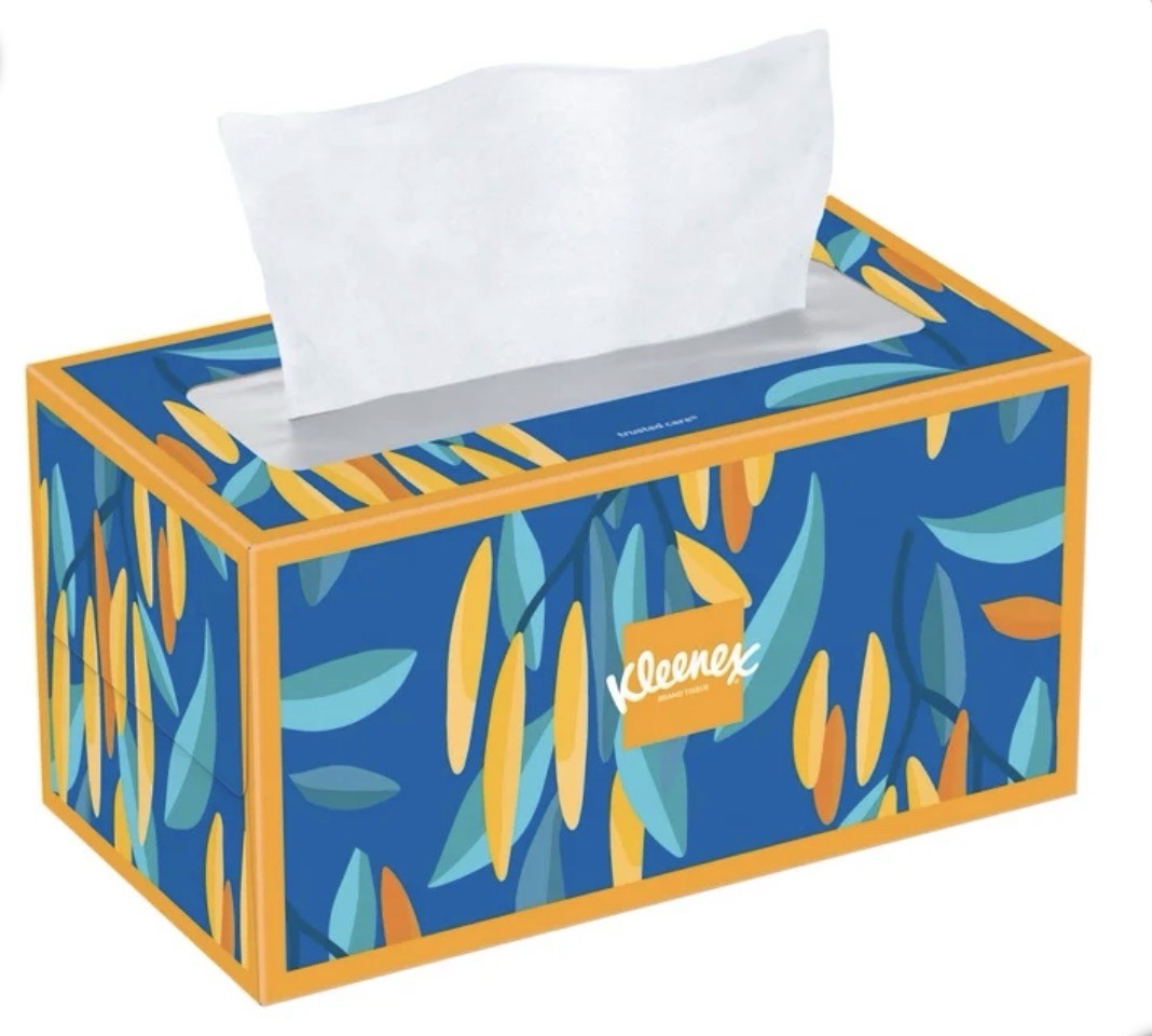 Kleenex Trusted Care Facial Tissue 2-Ply 230 Sheets per Box 10-Pack