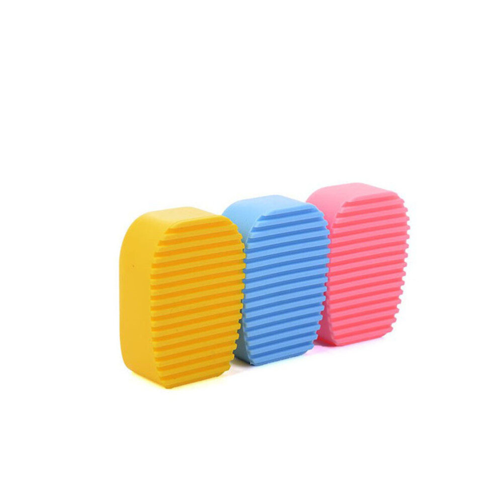 Candy Color Silicone Washboard Creative Mini Handheld Laundry Washboard