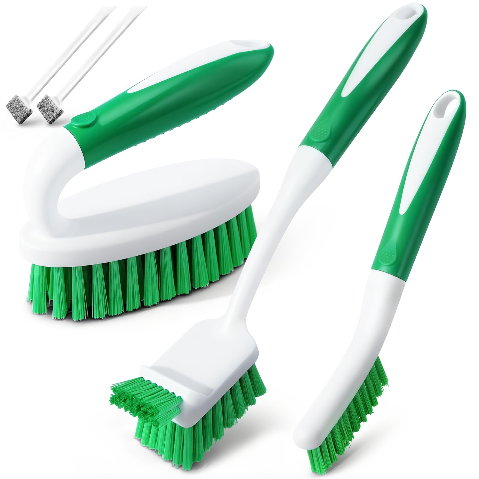 Cleaning Brush Set for Household Use, Scrub Brush, Kitchen Brush, Tile Lines …