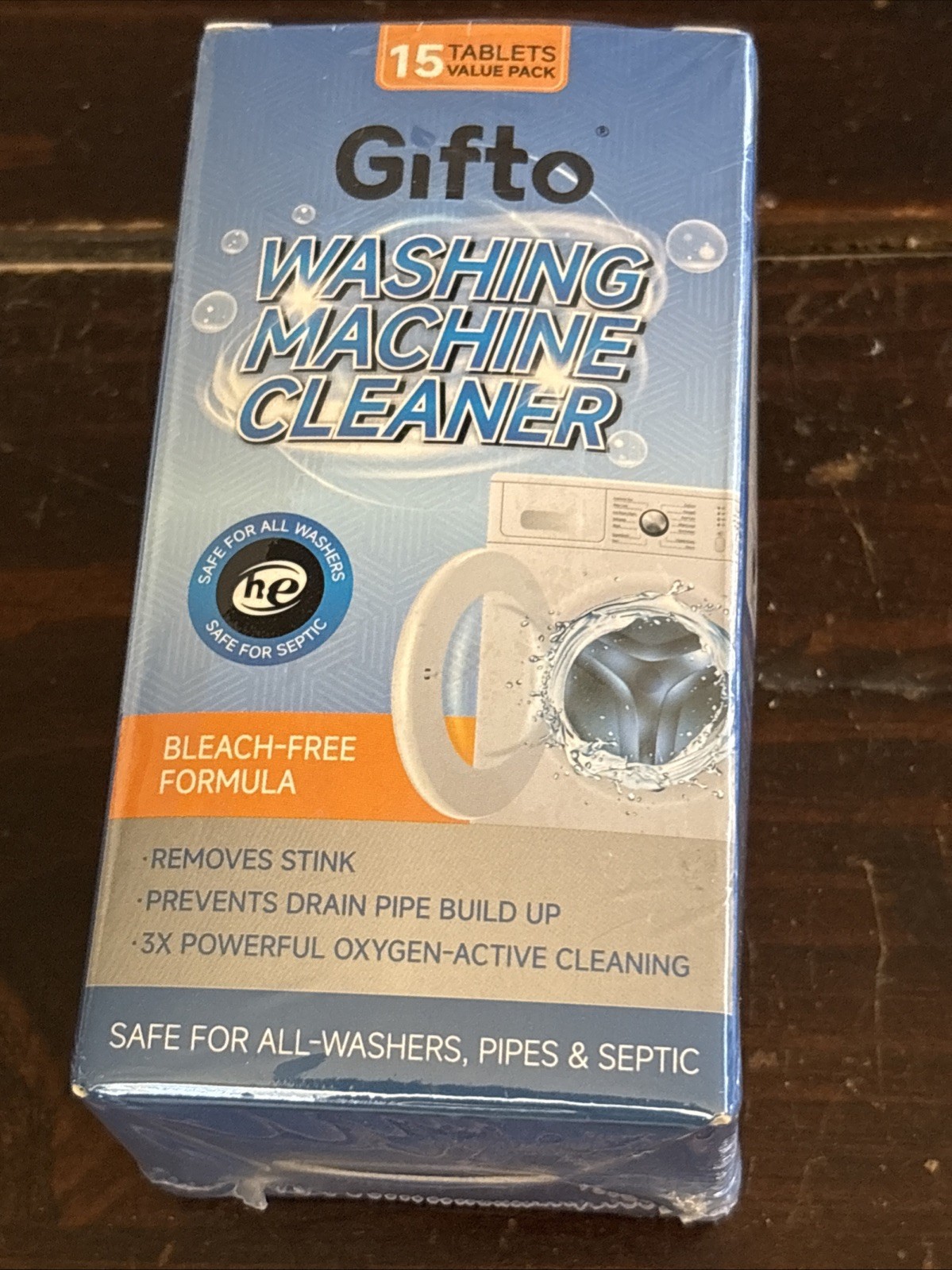 Gifto Washing Machine Cleaner 15 Tablets (New Sealed)