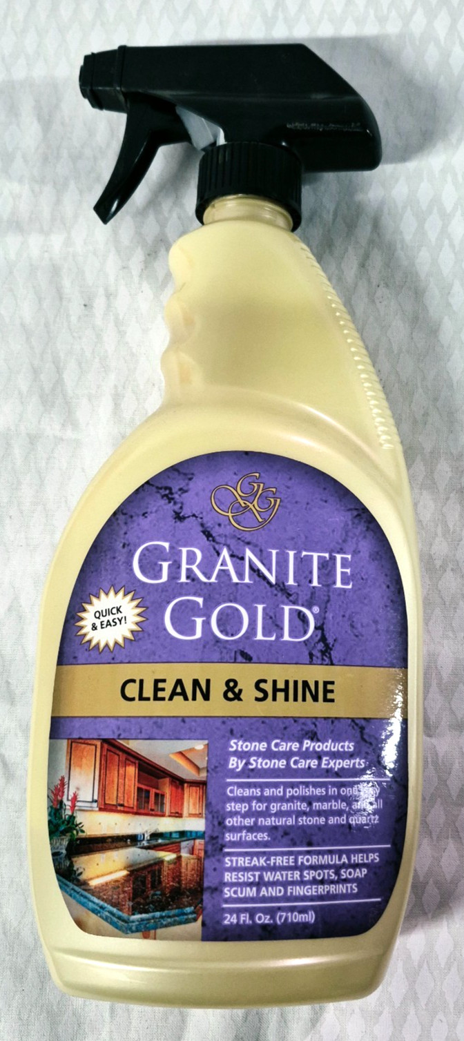 Granite Gold Clean & Shine Streak Free Formula Cleans & Polishes 24 fl oz NEW