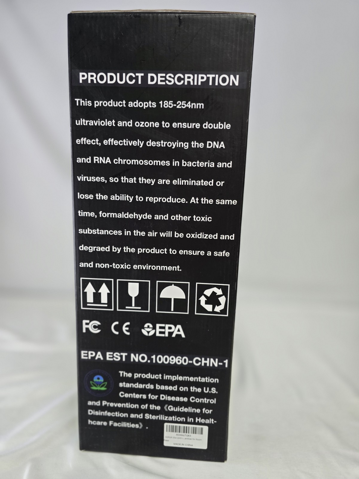 Socne UV Sanitizer Light