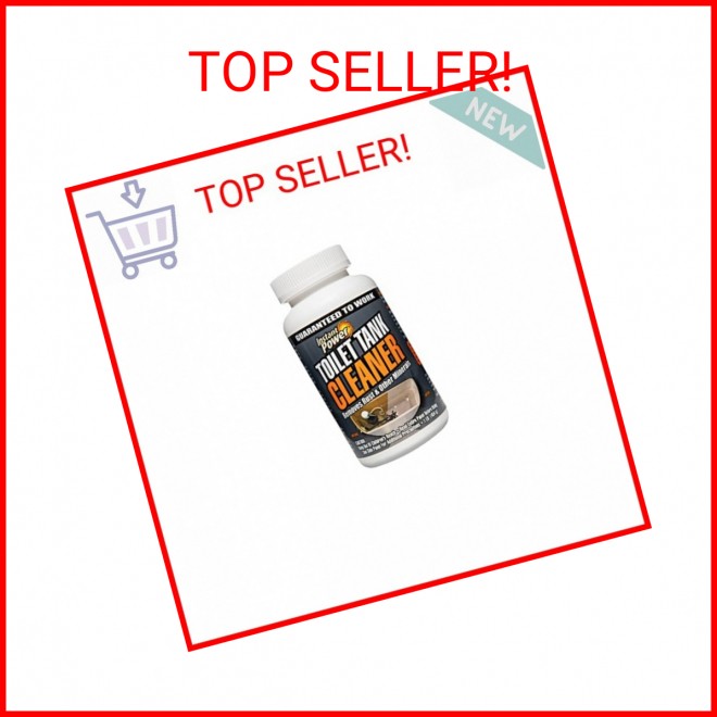 Instant Power Toilet Tank Cleaner – Bathroom Toilet Cleaning Powder Removes Rust