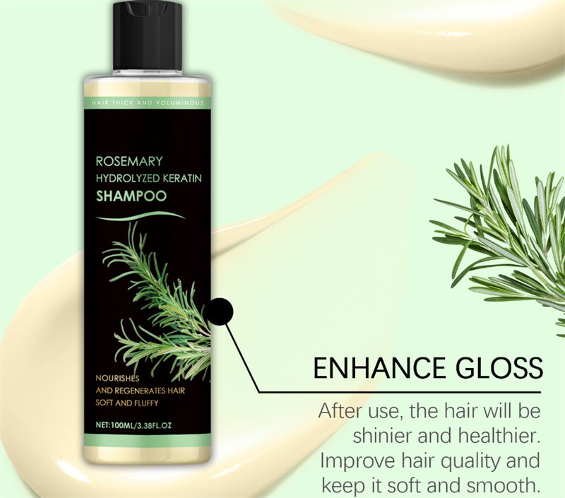 Organic Rosemary Hair Growth Shampoo for Women and Men-Natural Thickening