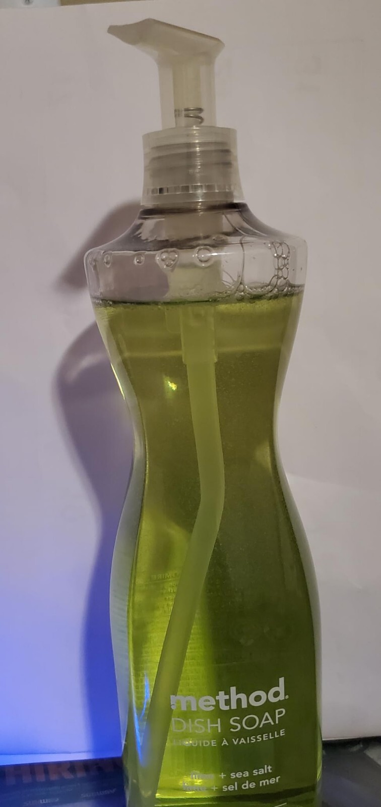 Method Dish Soap, Lime + Sea Salt, Biodegradable Formula, Tough on Grease, 18 Oz