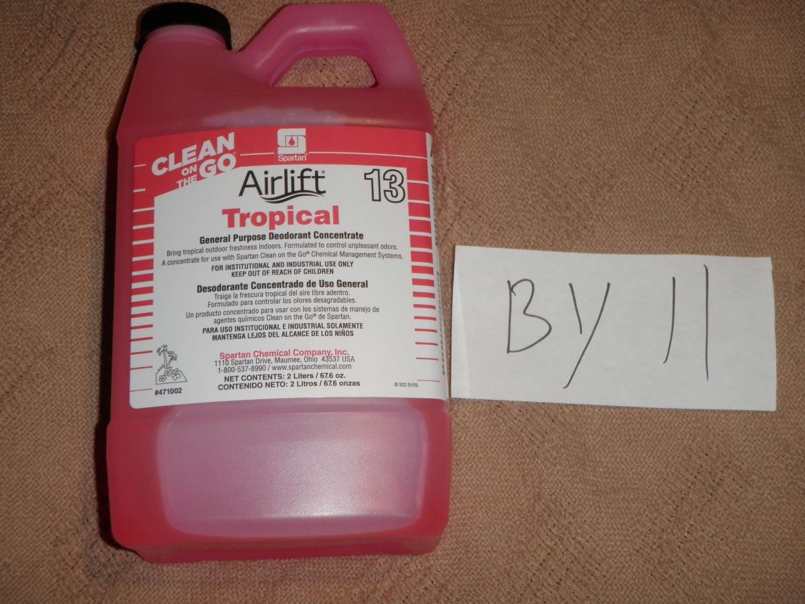 Airlift Tropical 2 Liter Tropical Scent Air Freshener Pink