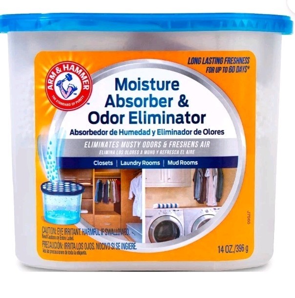 Arm & Hammer Disposable Storage Moisture Absorber and Odor Eliminator, 14 oz….