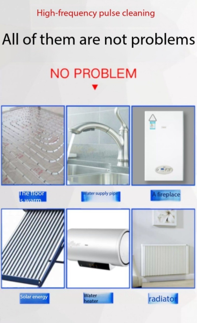 Multifunctional Cleaning Machine for Underfloor Heating and Home Appliances