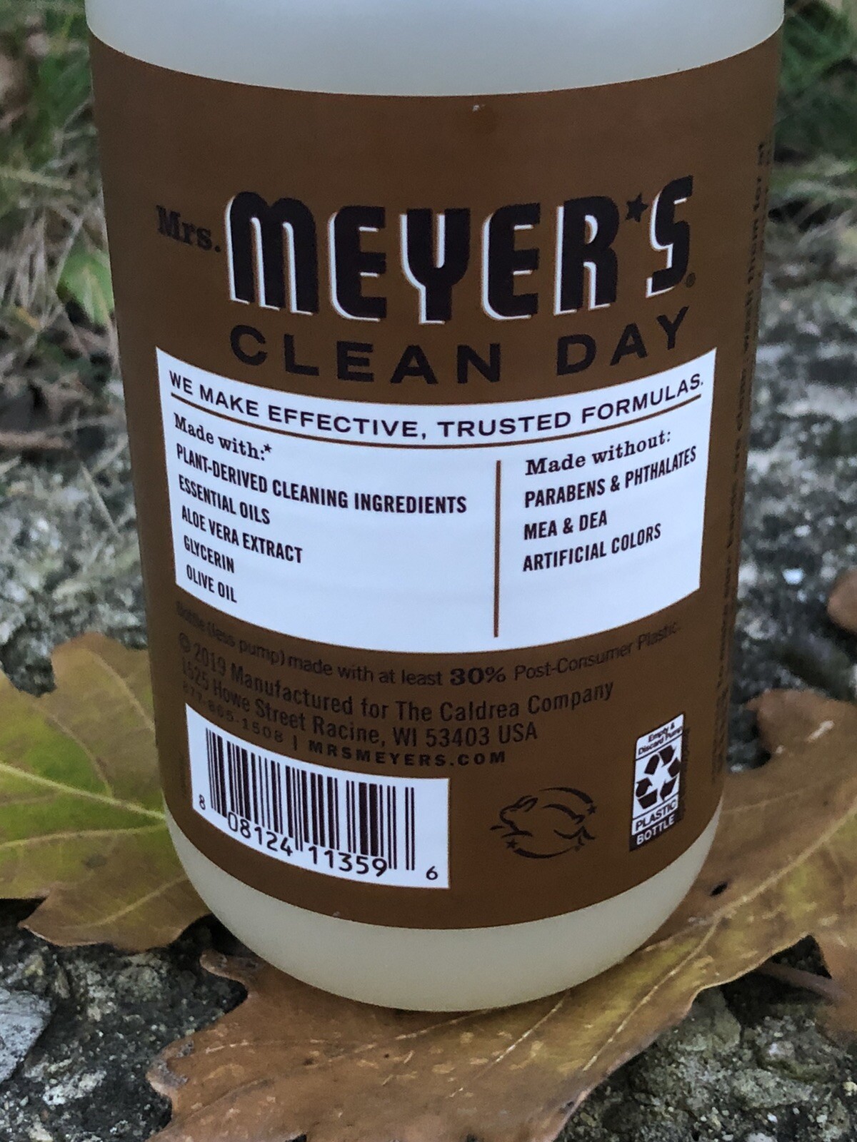 (4) Mrs Meyers Acorn Spice Multi Surface Spray Hand Dish Soap Room Freshener