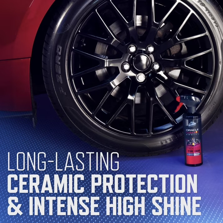 NEW,(2 packs) Mixed ceramic high gloss tire flash spray, 16 fluid ounces