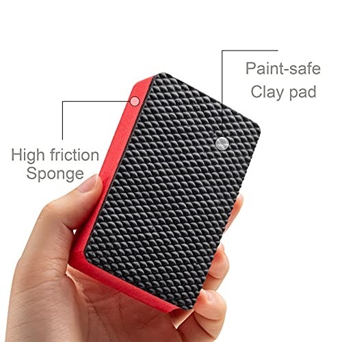8PCS Clay Bar Sponge, Fine Grade Auto Detailing,Magic Car Pad Block Cleaning,